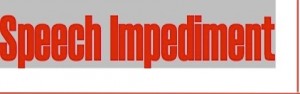 speech impediment logo